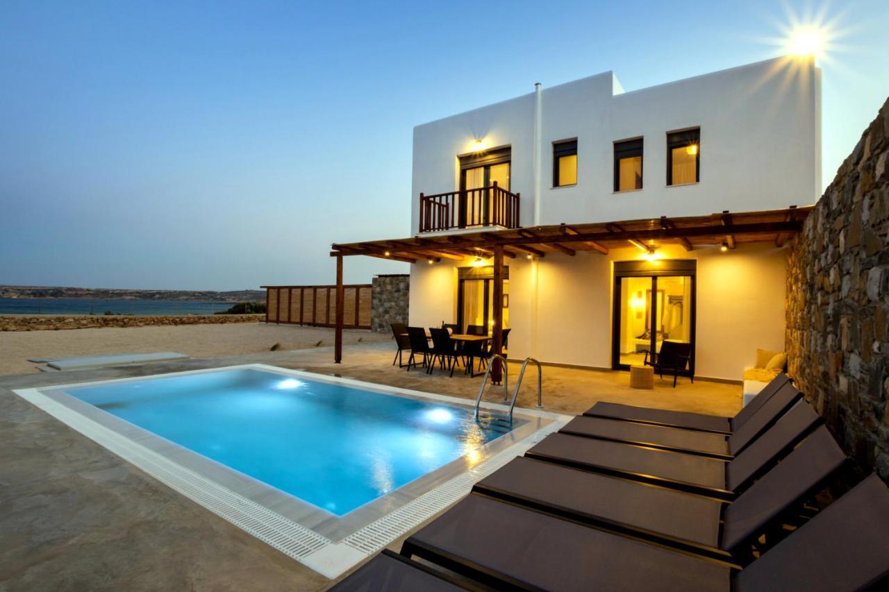 Cato Agro 5, Seafront Villa With Private Pool Afiartis Екстериор снимка