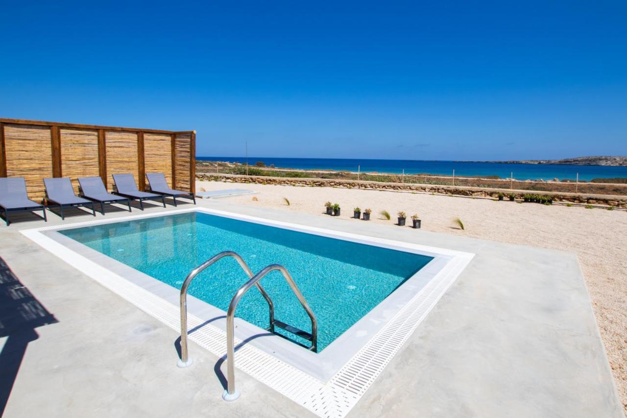 Cato Agro 5, Seafront Villa With Private Pool Afiartis Екстериор снимка