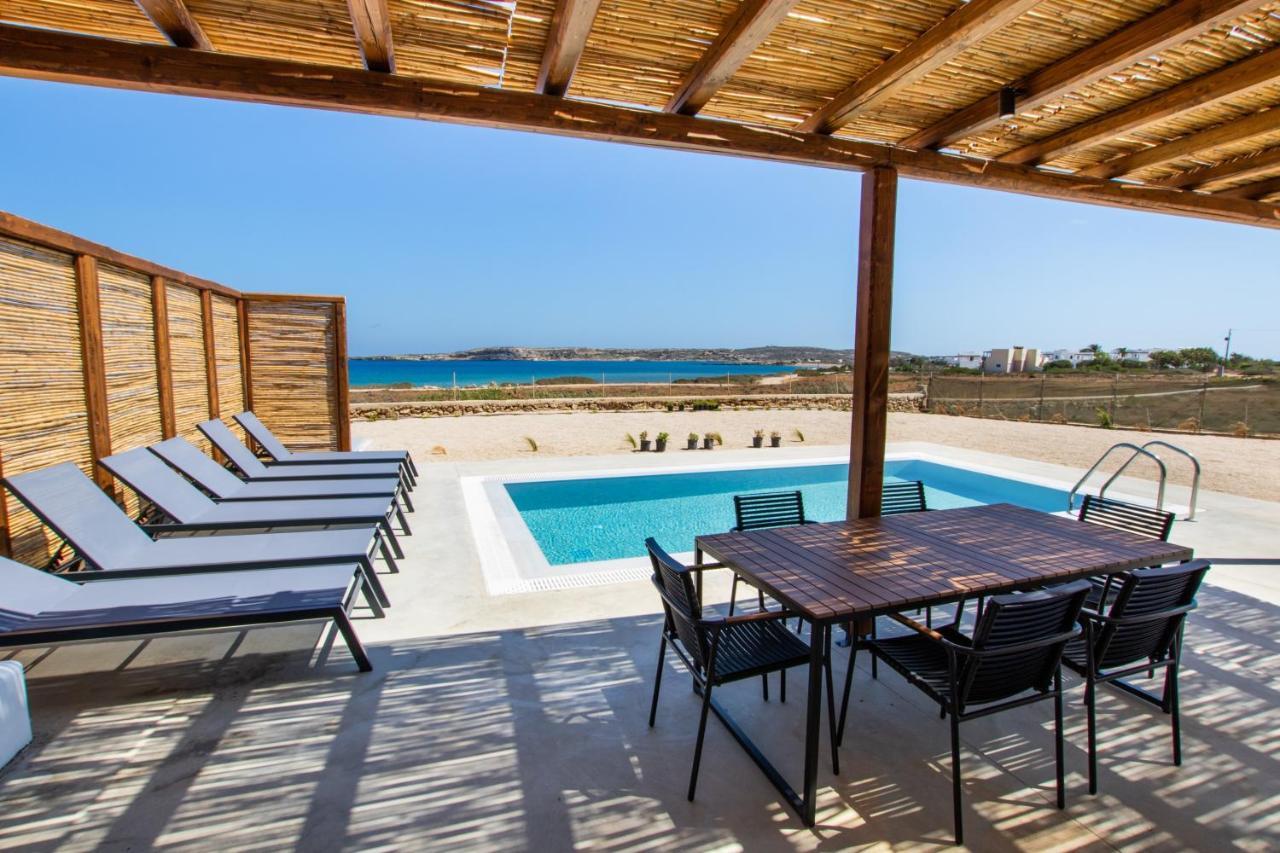 Cato Agro 5, Seafront Villa With Private Pool Afiartis Екстериор снимка